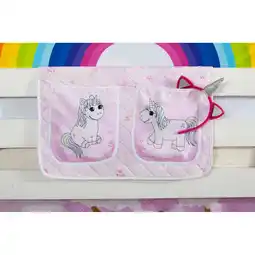 Netto Marken-Discount TiCAA Kinder Bett-Tasche Einhorn Rainbow für Hoch- und Etagenbetten Angebot