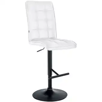 Netto Marken-Discount CLP Barhocker Peking Kunstleder I Tresenhocker Höhenverstellbar Mit Fußstütze Und Rückenlehne Angebot