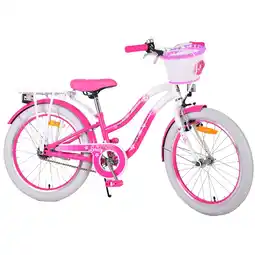 Netto Marken-Discount TPFSports Lovely Kinderfahrrad - Mädchen - 20 Zoll - Rücktritt + Handbremse - Rosa Angebot