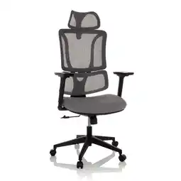 Netto Marken-Discount MyBuero Home Office Bürostuhl ERGOMY Stoff / Netzstoff mit Armlehnen (höhenverstellbar) Angebot