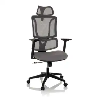 Netto Marken-Discount MyBuero Home Office Bürostuhl ERGOMY Stoff / Netzstoff mit Armlehnen (höhenverstellbar) Angebot