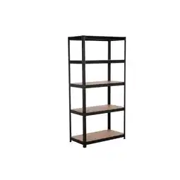 toom Baumarkt toom Schwerlastregal schwarz 90 x 180 x 45 cm 5 Böden à 280 kg Angebot