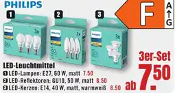 B1 Discount Baumarkt PHILIPS LED-Leuchtmittel Angebot