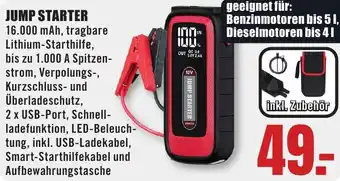 B1 Discount Baumarkt Jump Starter Angebot