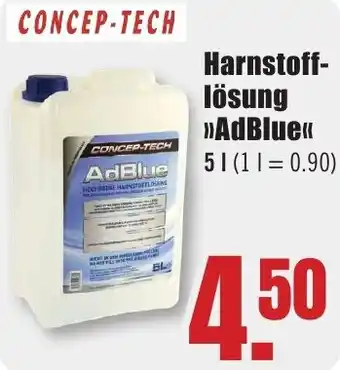 B1 Discount Baumarkt CONCEP-TECH Harnstofflösung AdBlue Angebot
