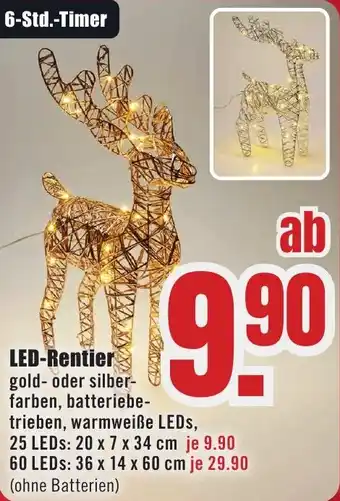 B1 Discount Baumarkt LED-Rentier Angebot