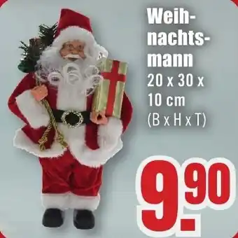 B1 Discount Baumarkt Weihnachtsmann Angebot