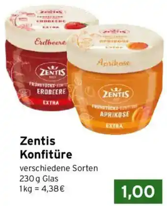CAP Markt Zentis Konfitüre Angebot