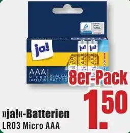 B1 Discount Baumarkt ja! Batterien Angebot