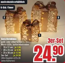 B1 Discount Baumarkt Geschenkbox Angebot