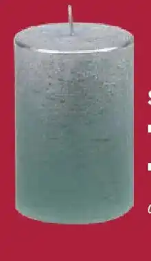 Globus Baumarkt Stumpenkerze „Foggy" Angebot