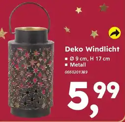 Globus Baumarkt Deko Windlicht Angebot