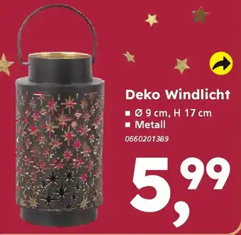 Globus Baumarkt Deko Windlicht Angebot
