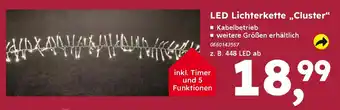 Globus Baumarkt LED Lichterkette „,Cluster" Angebot