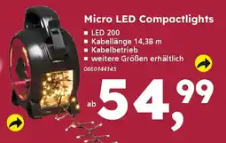 Globus Baumarkt Micro LED Compactlights Angebot