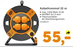 Globus Baumarkt Kabeltrommel 25 m Angebot