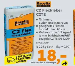 Globus Baumarkt C2 Flexkleber C2TE Angebot