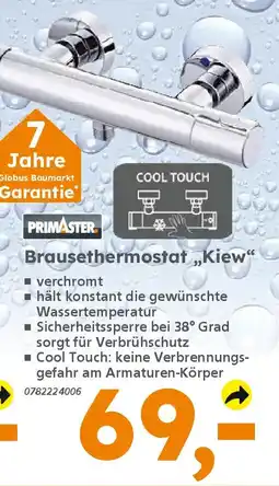 Globus Baumarkt PRIMASTER Brausethermostat,,Kiew" Angebot
