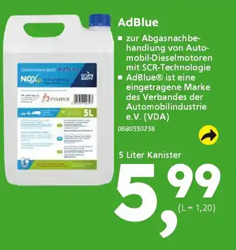 Globus Baumarkt AdBlue Angebot