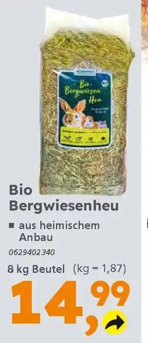 Globus Baumarkt Bio Bergwiesenheu Angebot