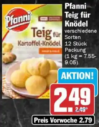 AEZ Pfanni Teig für Knödel Angebot