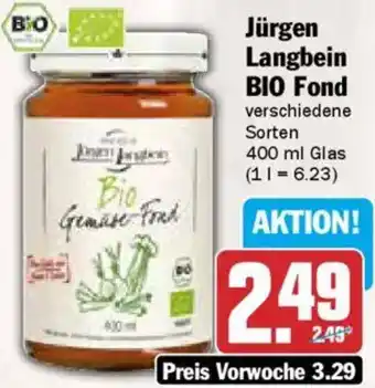 AEZ Jürgen Langbein BIO Fond Angebot