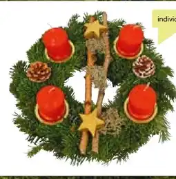 BayWa Weihnachts Adventskranz Angebot