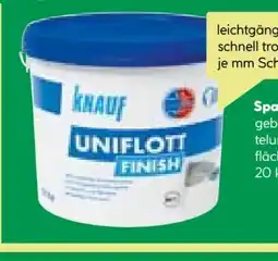 BayWa Knauf Spachtelmasse Uniflott Finish Angebot