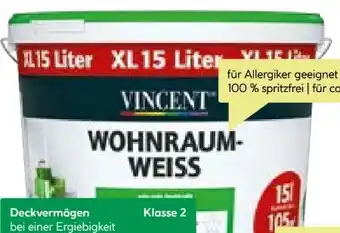 BayWa Vincent Innenfarbe Wohnraumweiss Angebot