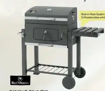 BayWa Rothmann Holzkohlegrill Orlando Click Angebot