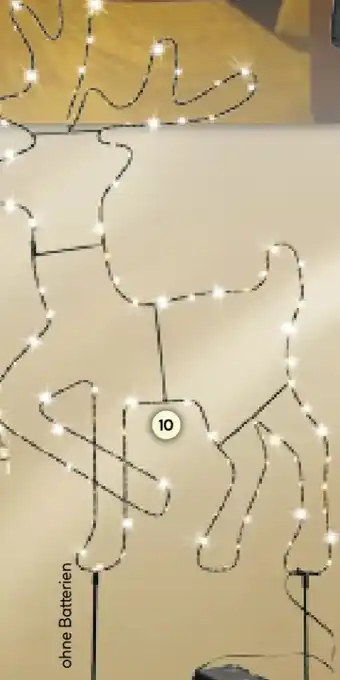 BayWa Gartenstecker Rentier Angebot