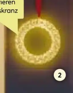 BayWa Weihnachts LED-Kranz Angebot