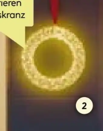 BayWa Weihnachts LED-Kranz Angebot