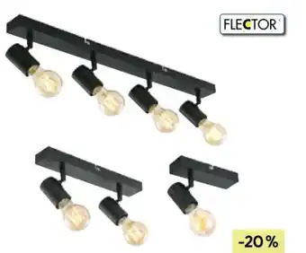 BayWa Flector Spotserie Edison Black Angebot