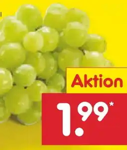Netto Marken-Discount MarktTag Trauben Angebot