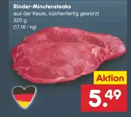 Netto Marken-Discount Rinder-Minutensteak Angebot