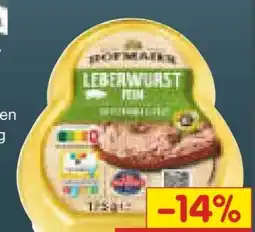 Netto Marken-Discount Hofmaier Leberwurst Angebot