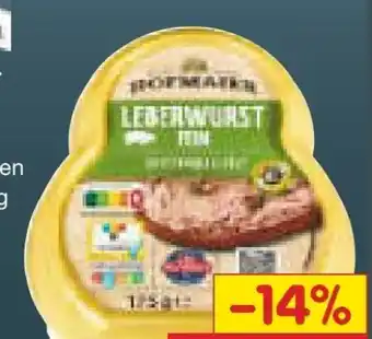 Netto Marken-Discount Hofmaier Leberwurst Angebot