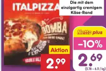 Netto Marken-Discount Iitalpizza La Bomba Angebot