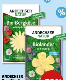 PENNY Andechser Natur Bio Bergkäse Angebot