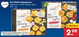 Netto Marken-Discount Lieblings Mini Blätterteighäppchen Angebot