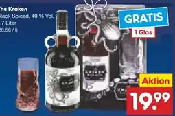 Netto Marken-Discount The Kraken Black Spiced Rum Angebot