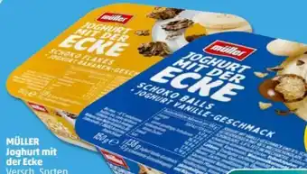 PENNY Müller Joghurt mit der Ecke Schoko Flakes Bananen Geschmack Angebot