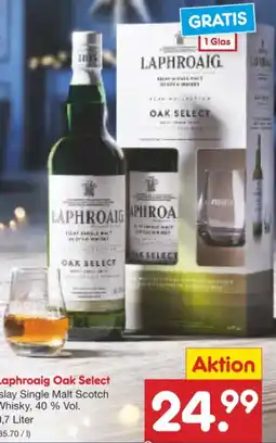 Netto Marken-Discount Laphroaig Scotch Whisky Oak Select Angebot