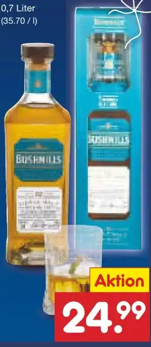 Netto Marken-Discount Bushmills Single Malt Irish Whiskey 10 Jahre Angebot