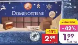 Netto Marken-Discount Santa Claus in Town Dominosteine Angebot