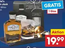Netto Marken-Discount Jack Daniel's Gentleman Tennessee Whiskey Angebot