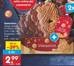 Netto Marken-Discount Santa Claus in Town Spekulatius Angebot