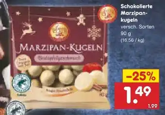Netto Marken-Discount Santa Claus in Town Marzipan-Kugeln Angebot