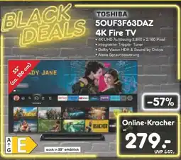 Netto Marken-Discount Toshiba 50UF3F63DAZ 4K Fire TV Angebot